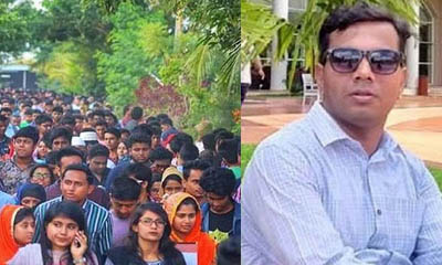 আমি আমার কর্তব্যে ব্যার্থ, তাই পদত্যাগ করছি। প্রক্টর হুমায়ুন কবির