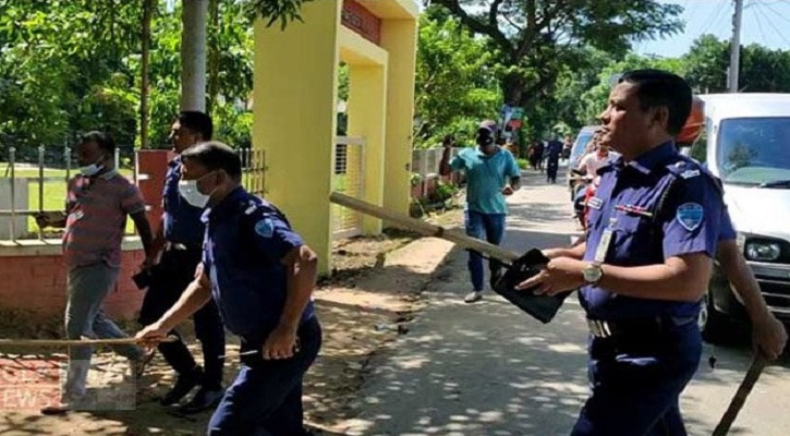 যুবদলের মিছিলে পুলিশের বাধা, ধাওয়া-পাল্টাধাওয়ায় আহত ১২