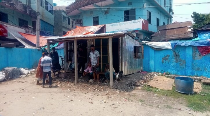 মতলব জগন্নাথ দেব মন্দিরের জায়গায় দোকান নির্মান! ভক্তদের মাঝে ক্ষোভ
