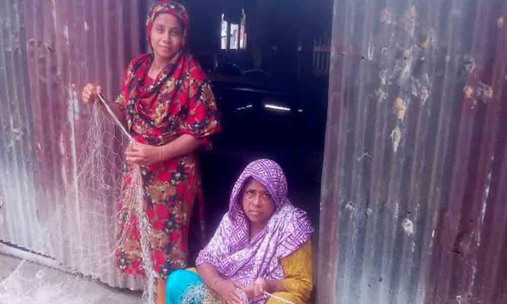 ঘূর্ণিঝড় আতঙ্কে দিন কাটছে ভোলার উপকূলবাসীর