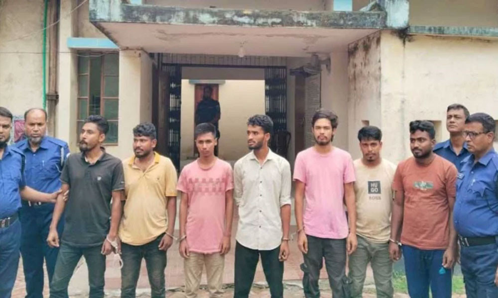 ছাত্রদলের ৭ নেতাকর্মী কারাগারে