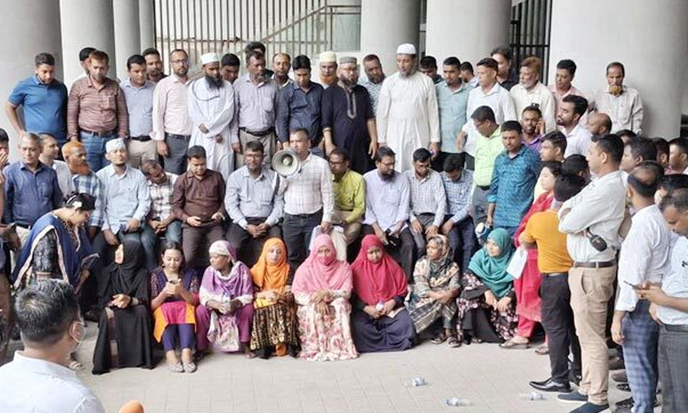 সচিবালয়ে ফের আন্দোলনে সরকারি কর্মকর্তা-কর্মচারীরা