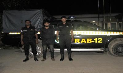 সিরাজগঞ্জে হেরোইনসহ মাদক কারবারি আটক