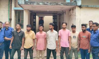 ছাত্রদলের ৭ নেতাকর্মী কারাগারে