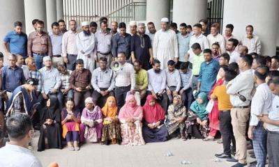 সচিবালয়ে ফের আন্দোলনে সরকারি কর্মকর্তা-কর্মচারীরা