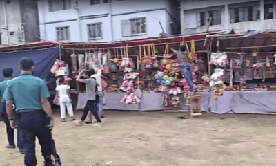 সাদেক হোসেন খোকা মাঠে বসানো মেলা বন্ধ হলো