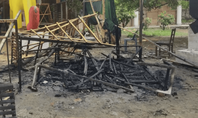 ফ্যাসিবাদের মুখাকৃতিতে আগুন : থানায় জিডি, তদন্তে কমিটি