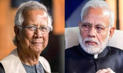 বাংলাদেশের স্বাধীনতা দিবসে ইউনূসকে মোদির চিঠি
