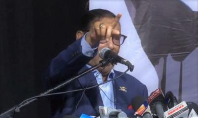 মির্জা ফখরুল অবৈধ মহাসচিব : ওবায়দুল কাদের