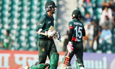 পাকিস্তানের বোলিং তোপে ১৯৩ রানেই অলআউট বাংলাদেশ