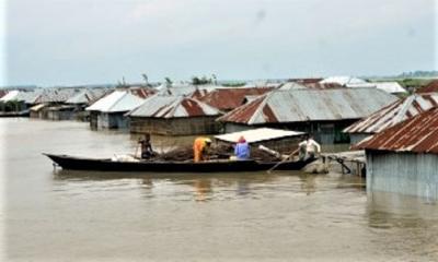 কুড়িগ্রামে ২ লাখ মানুষ পানিবন্দি