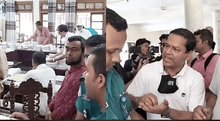 ২০ মিনিট পর এসএসসির প্রশ্নপত্র দেওয়ার অভিযোগ, হট্টগোল