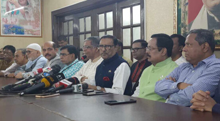 তারেকের দুর্নীতি নিয়ে কথা বললে পত্রিকায় পাই না : ওবায়দুল কাদের