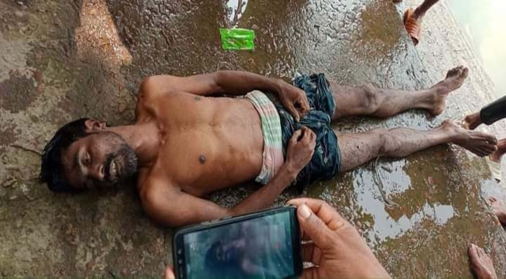 শাহজাদপুর উপজেলা পরিষদের পুকুর থেকে লাশ উদ্ধার