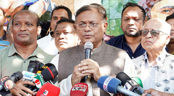 রাজনৈতিক দলের সঙ্গে সংলাপ হয়, আগুন সন্ত্রাসীদের সঙ্গে নয় : তথ্যমন্ত্রী