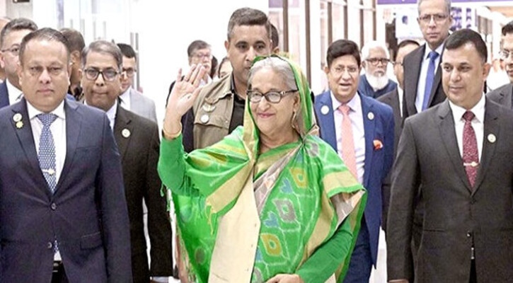 যুক্তরাষ্ট্র ও যুক্তরাজ্য সফর শেষে দেশে ফিরলেন প্রধানমন্ত্রী