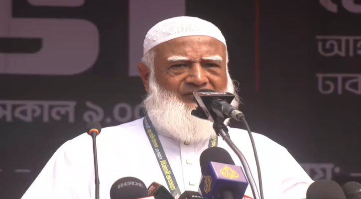 জোট জিতলে নাহিদ ইসলামকে মন্ত্রী বানানোর ঘোষণা জামায়াত আমিরের