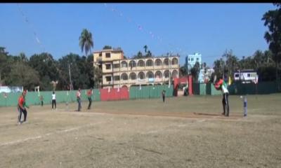 বিজয় দিবস উপলক্ষে হবিগঞ্জে ক্রিকেট ম্যাচ অনুষ্ঠিত