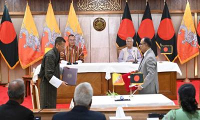 বাংলাদেশ-ভুটান ২ সমঝোতা স্মারক সই