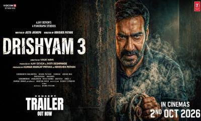 ‘দৃশ্যম ৩’ আসছে অক্টোবরে, অজয়ের নতুন পোস্টারে চমক