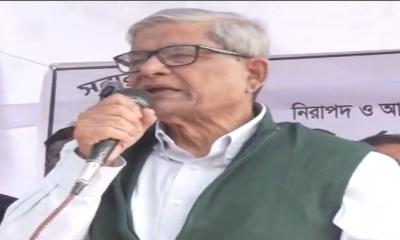 আমার শেষ নির্বাচন, আমাকে কাজ করার সুযোগ দেবেন: মির্জা ফখরুল