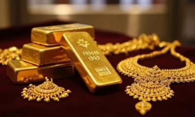 সোনার দামে বড় পতন, ভরিতে কমলো ৪,৪৩২ টাকা