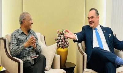 স্বরাষ্ট্র উপদেষ্টার সঙ্গে মার্কিন রাষ্ট্রদূতের বৈঠক