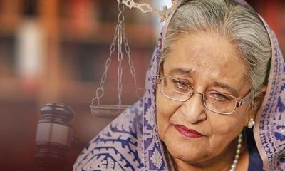 মানবতাবিরোধী অপরাধ: শেখ হাসিনার মামলার রায় পড়া শুরু