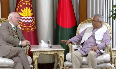 জাতীয় নির্বাচন হবে উৎসবমুখর ও নিরপেক্ষ — জার্মান রাষ্ট্রদূতকে আশ্বাস প্রধান উপদেষ্টার