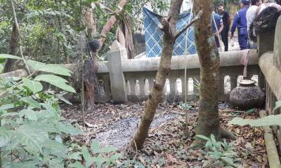 শরীয়তপুরে বিজয় দিবসের রাতে বীর মুক্তিযোদ্ধার কবরে দুর্বৃত্তের  আগুন