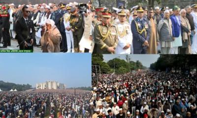 জনসমুদ্রে সম্পন্ন হলো বেগম জিয়ার জানাজা