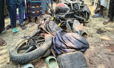 কুষ্টিয়ায় মোটরসাইকেল দুর্ঘটনায় ২ স্কুল শিক্ষার্থী নিহত