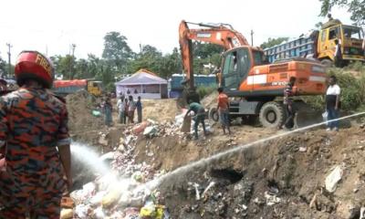 কুমিল্লায় ৪ কোটি টাকার নিষিদ্ধ ভারতীয় পণ্য ধ্বংস