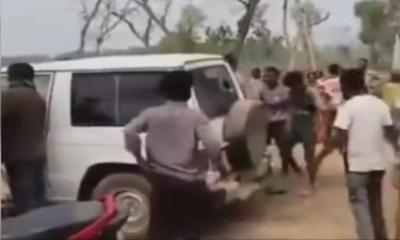 মাধবপুরে তেলিয়াপাড়া চা বাগানে হামলা: ব্যবস্থাপক আহত, গাড়ি ভাঙচুর