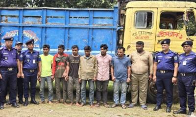ডাকাতির প্রস্তুতিকালে আন্তঃজেলা ডাকাতচক্রের ৭ সদস্য গ্রেপ্তার