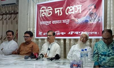 নির্বাচনের ওপর প্রভাব ফেলতে পারে এমন কোনো মামলায় আমরা যাব না মাহমুদুর রহমান মান্না