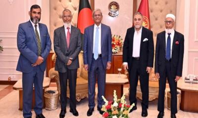 রাষ্ট্রপতির সঙ্গে ইসি প্রতিনিধিদলের সৌজন্য সাক্ষাৎ