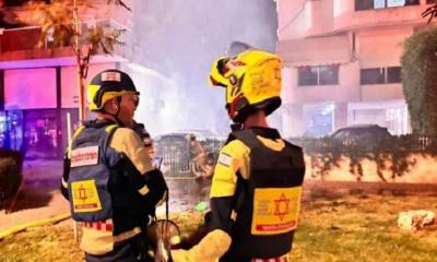 ইরানের ক্ষেপণাস্ত্র হামলায় মধ্য ইসরাইলে বিস্ফোরণ, আহত কয়েকজন