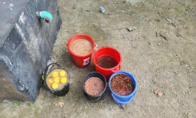 জাজিরায় যৌথ বাহীনির অভিযানে ৪৫ টি বোম উদ্ধার, আটক ৪ জন