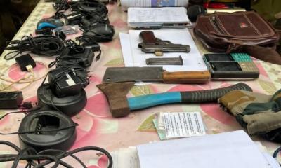 খাগড়াছড়িতে ইউপিডিএফের গোপন আস্তানা ধ্বংস, অস্ত্র ও সরঞ্জাম উদ্ধার