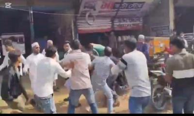 শরীয়তপুরে  জামাত-বিএনপরি মধ্যে সংর্ঘষ, ছাপা খানা ভাংচুর ,লুটপাট,  আহত-২০ জন