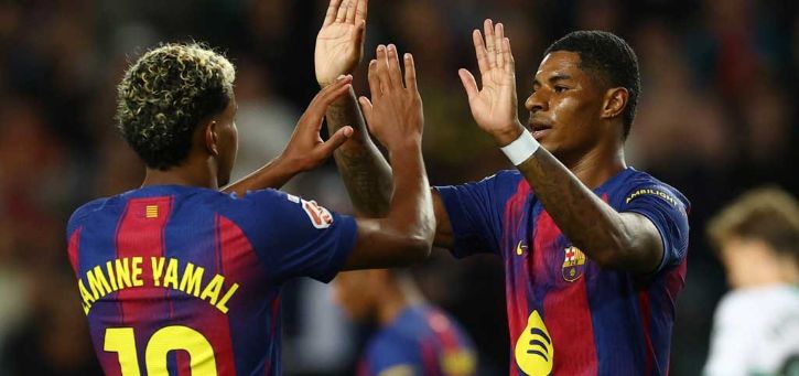 সহজ জয়ে রিয়ালের সঙ্গে পয়েন্ট ব্যবধান কমাল বার্সেলোনা