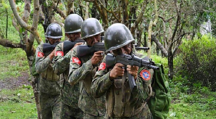 আরাকান আর্মির হামলায় রাখাইনে ৩০ জান্তা সেনা নিহত