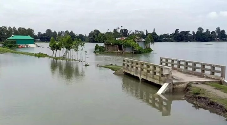 চার নদীর পানি বিপৎসীমার ওপরে, পাঁচ জেলায় বন্যার শঙ্কা