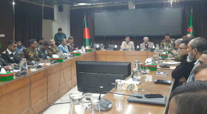 গণভোট ও নির্বাচন ঘিরে সশস্ত্র ও আইনশৃঙ্খলা বাহিনীর সঙ্গে বৈঠকে ইসি