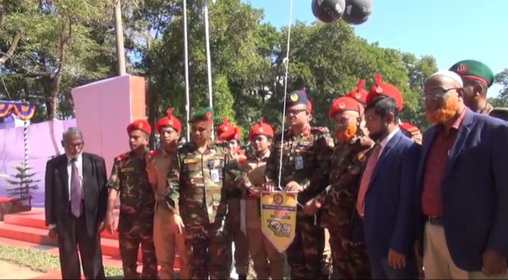 হবিগঞ্জে বিএনসিসি প্লাটুন উদ্ধোধন