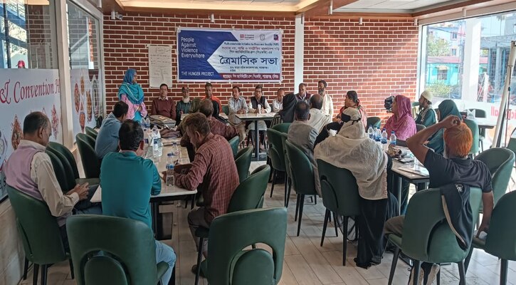 শায়েস্তাগঞ্জে জেন্ডার সচেতনতা ও সহিংসতা প্রতিরোধ বিষয়ক প্রশিক্ষণ