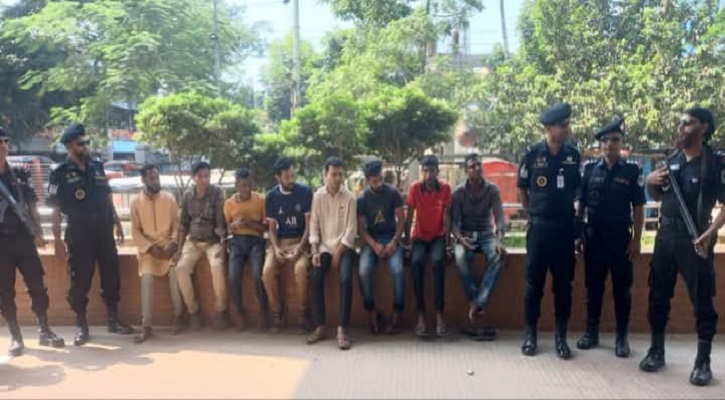 হবিগঞ্জ আধুনিক হাসপাতালে র্যাবের অভিযানে ৯ দালাল কে ১৫ দিনের কারাদণ্ড