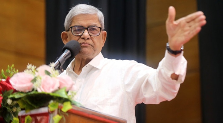 শেখ হাসিনাকে ফেরত দিয়ে আইনের মুখোমুখি করতে ভারতকে আহ্বান মির্জা ফখরুলের