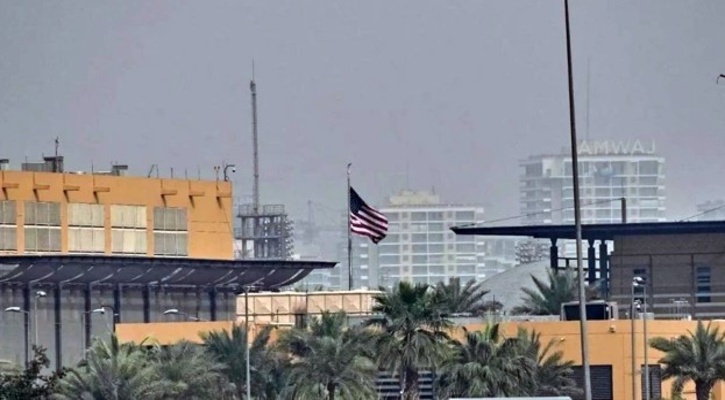 বাগদাদে মার্কিন দূতাবাসের কাছে ড্রোন ভূপাতিত, নিরাপত্তা জোরদার